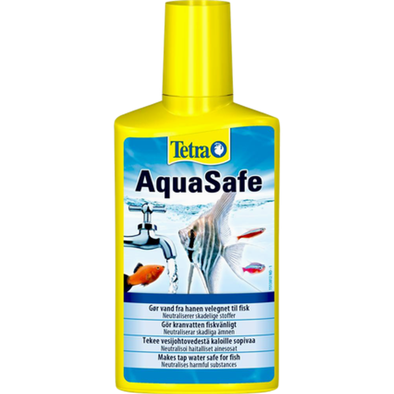 Aquasafe 250ml - Akvaristik - Vattenpreparat för akvarium - Vattenberedning för akvarium - Tetra - ZOO.se