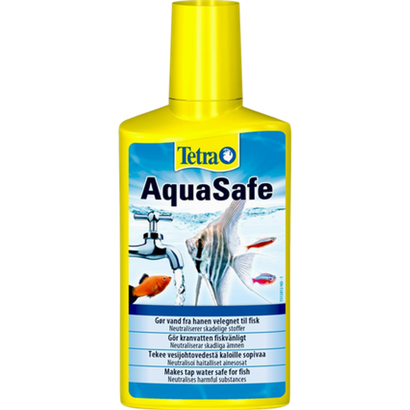 Aquasafe 250 ml - Akvaristen - Vannpreparat - Vannbereder - Tetra