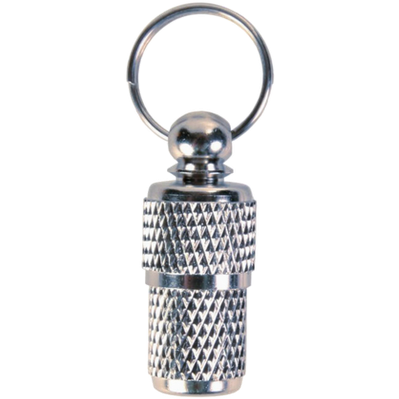 Trixie - I.D. Tag Chrome Gray 36 mm - Katt - Katt - Katthalsband - ZOO.se