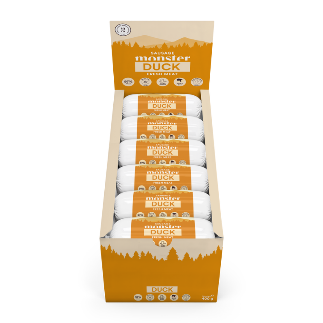 Dog Sausage Duck 12x400 g