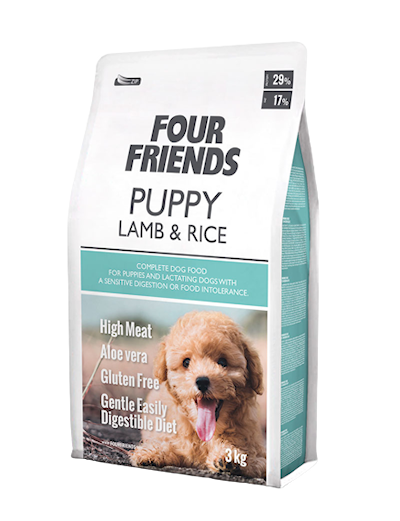 Preview of Fourfriends Dog Puppy Lamb & Rice 3 kg