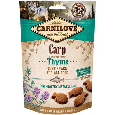 Preview of Carnilove Dog Semi Moist Snack Carp & Thyme 200 g