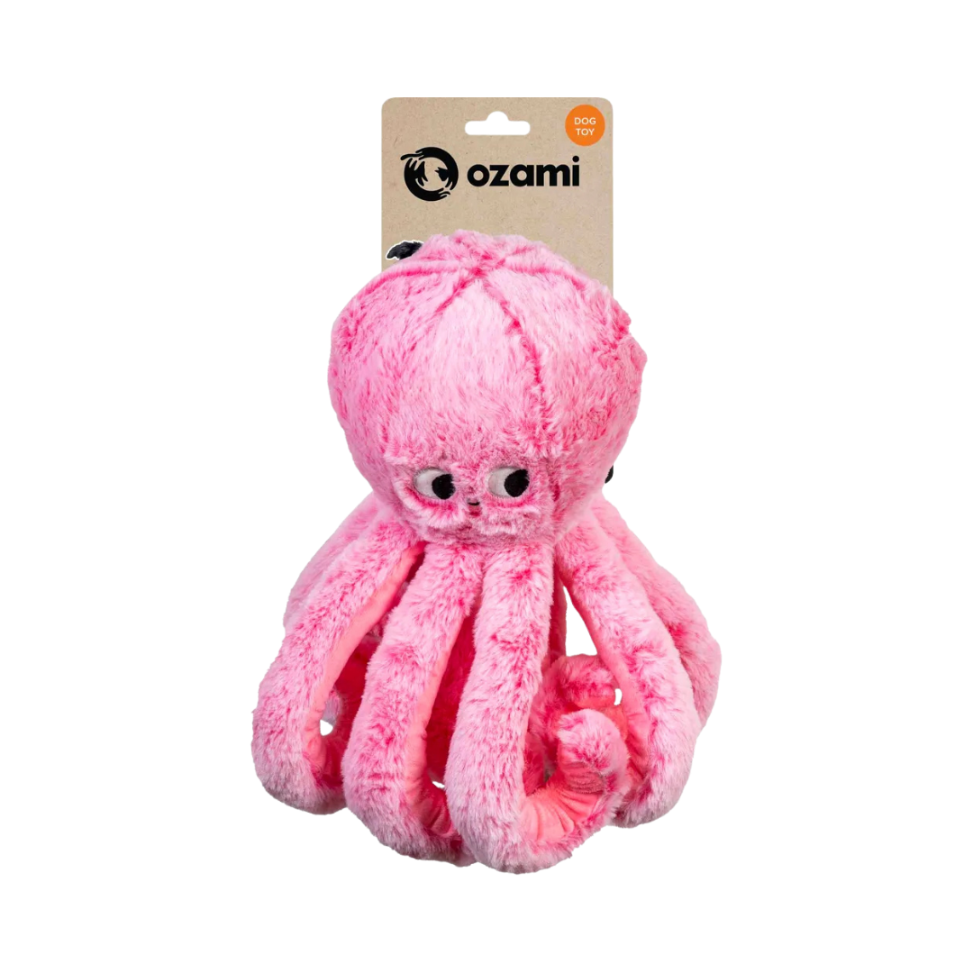 Ozami Ozami Hundleksak Bläckfisk Rosa 60 cm