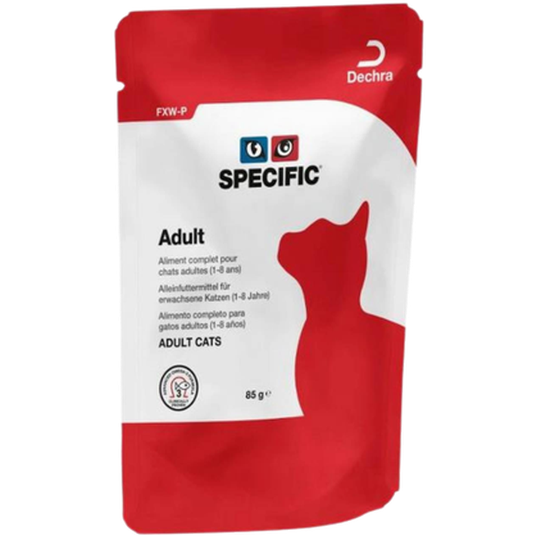 Specific - Cats FXW-P Adult 85 g x 12 st - Portionspåsar - Katt - Kattfoder & kattmat - ZOO.se