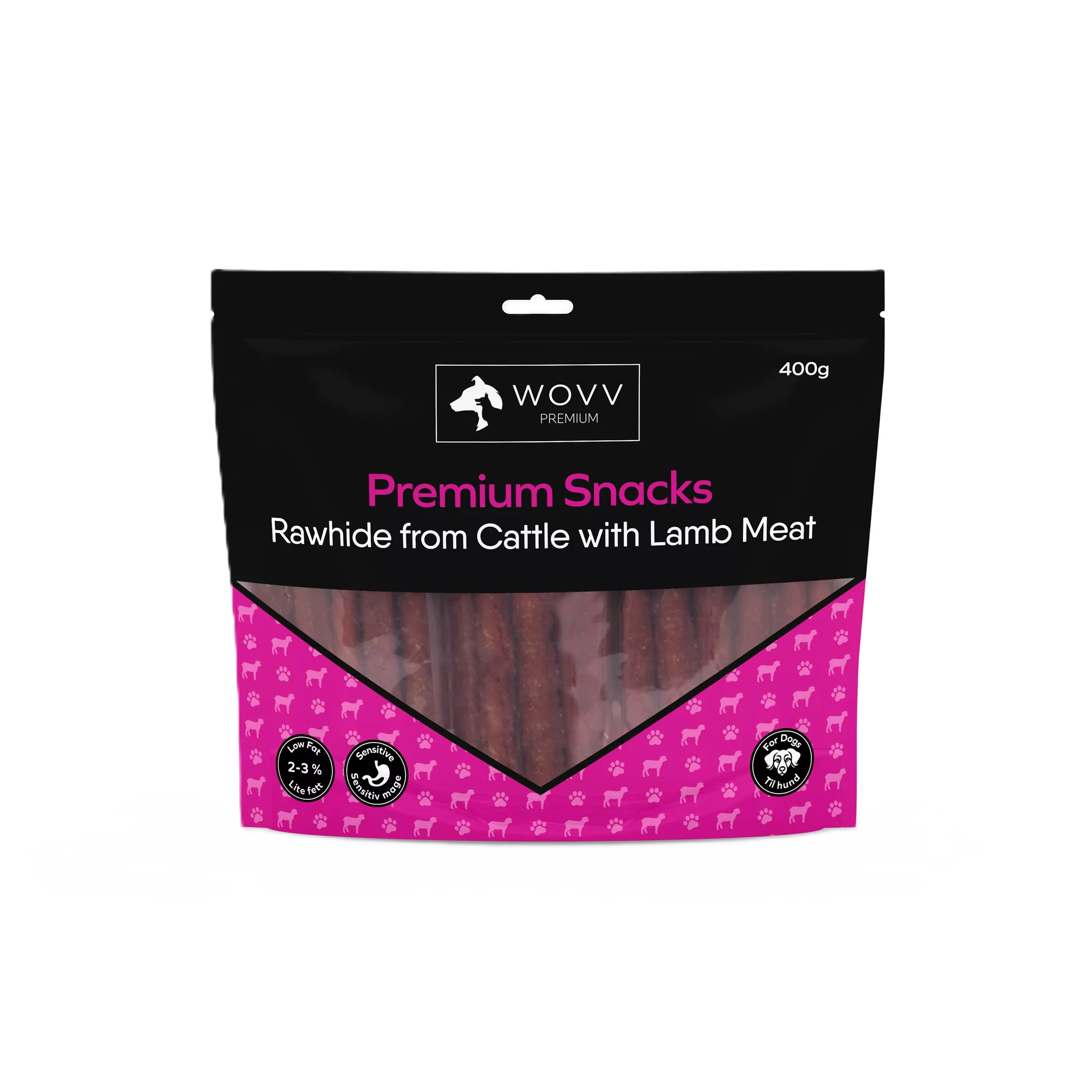 WOVV Tuggpinnar med Lammkött