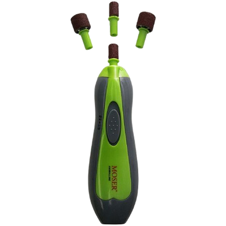 Moser - Cordless Claw Grinder 4-speed Green 2-speed - Hund - Pälsvård Trim & Hundbad - ZOO.se