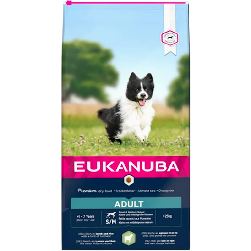 Eukanuba Dog Adult Small & Medium Lamb & Rice