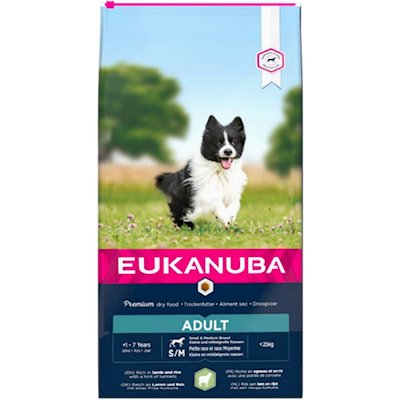 Preview of Eukanuba Dog Adult Small & Medium Lamb & Rice 2,5 kg