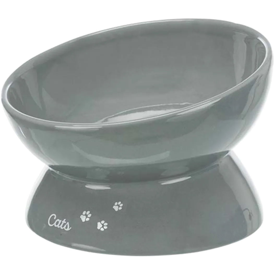 Elevated Ceramic Bowl XXL Gray 350ml/ø17cm