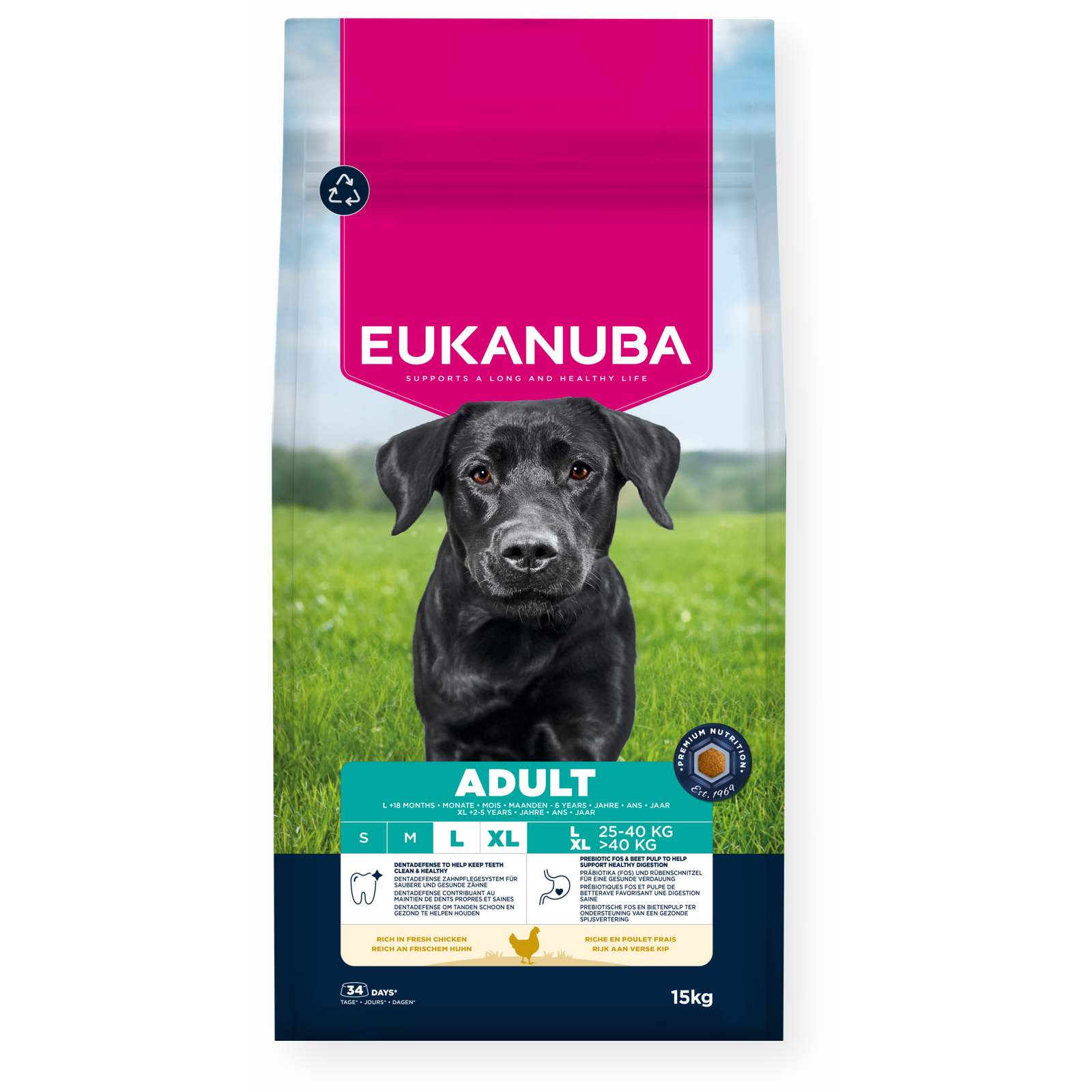 Dog Adult Large Breed Kyckling 15 kg