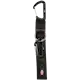 Universal Belt Strap, Mounteneer Carabiner Black 30 cm / 38 mm