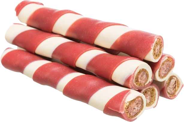 Chewing roll with duck filling, 10 cm, 17 g