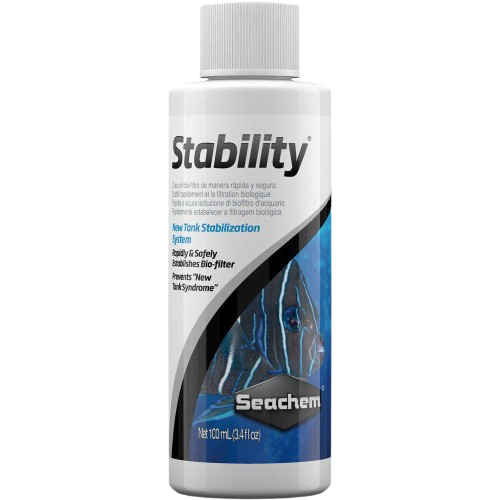 Seachem - Stability 100 ml - Akvaristik - Vattenpreparat för akvarium - Vattenberedning för akvarium - ZOO.se