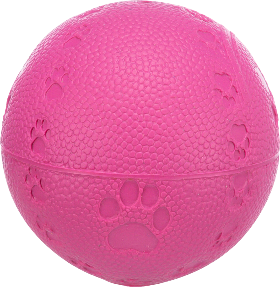 Leksak Gummiboll m pip tassavtryck 6 cm