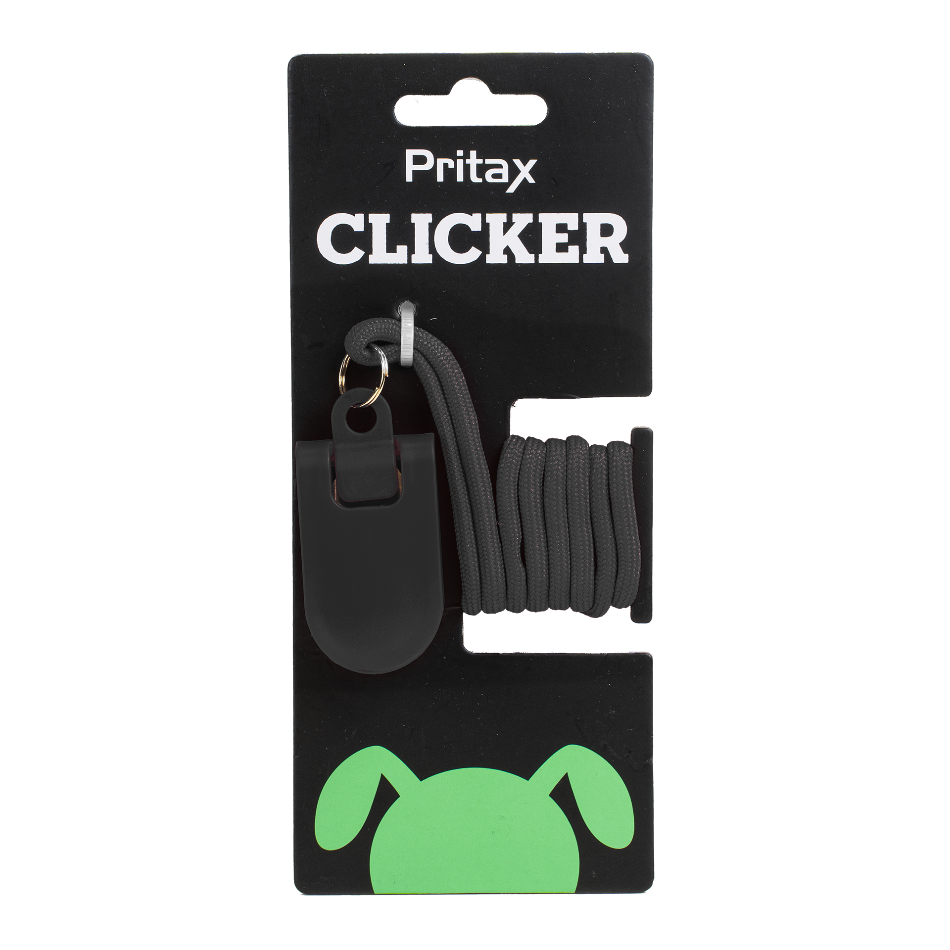 Klicker, 6x3cm, Svart