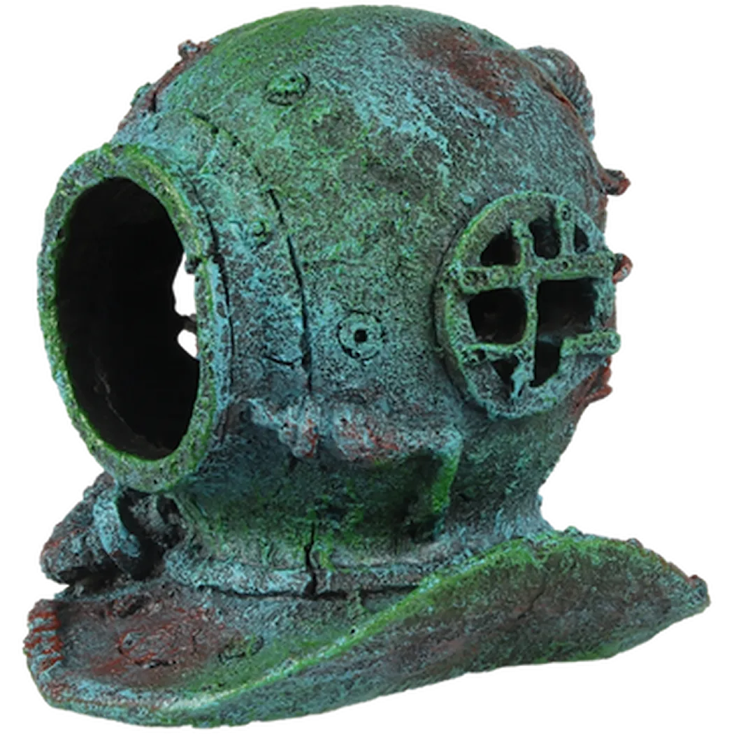Diving Helmet Green 15 x 14 x 13 cm