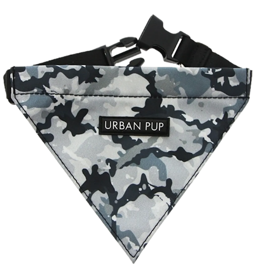Urban Pup Bandana kamuflasje grå