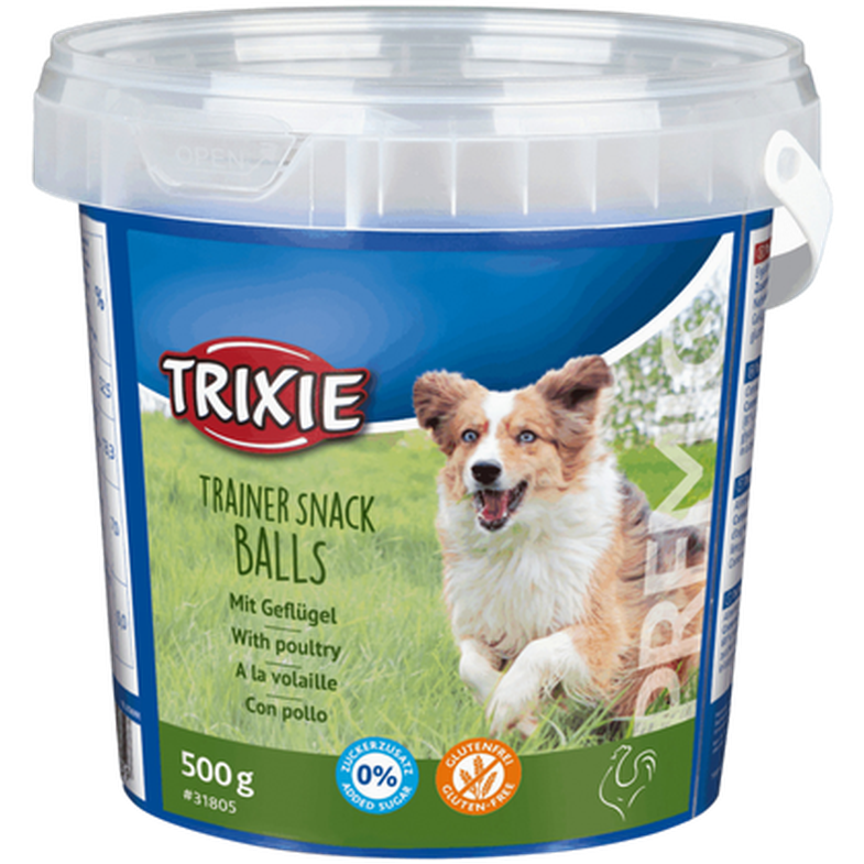 Trixie - Premio Trainer Snack Balls Chicken Brown 500 g - Hund - Hundgodis - ZOO.se