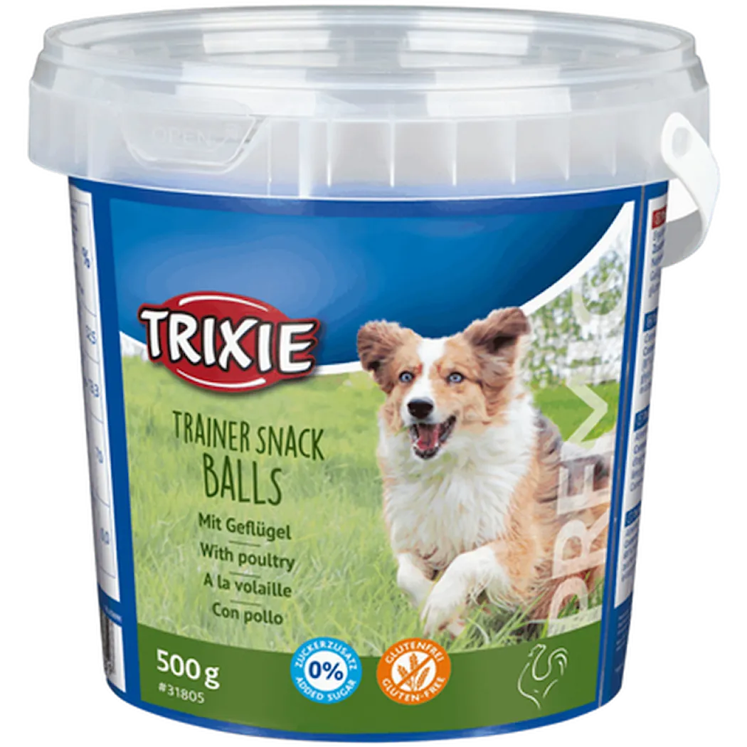 Trixie Premio Trainer Snack Balls Kylling Brun 500g