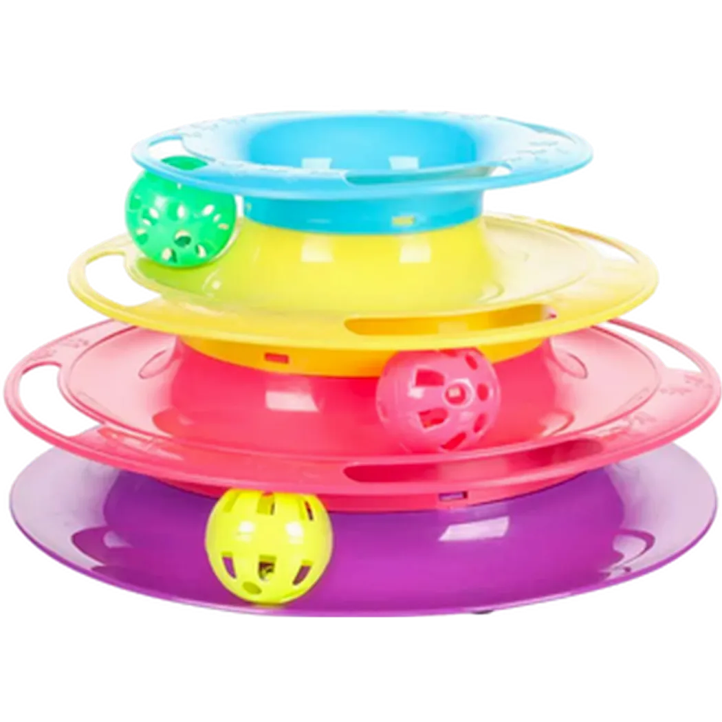 Cat Toy Bagera Cat Tower Balls Multicolored Ø 24 cm