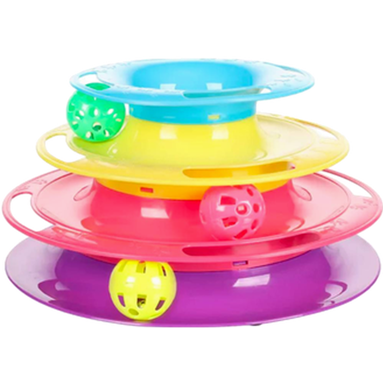 Cat Toy Bagera Cat Tower Balls Multicolored Ø 24 cm