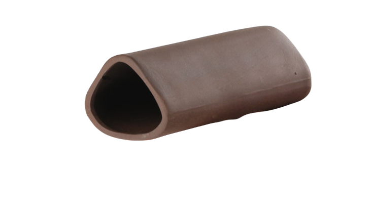 Zooimport Malgrotta med stängd ände, Trekantig, ST-131-1, 12 cm