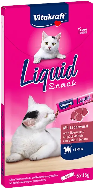Liquid Snack Leverkorv + Biotin