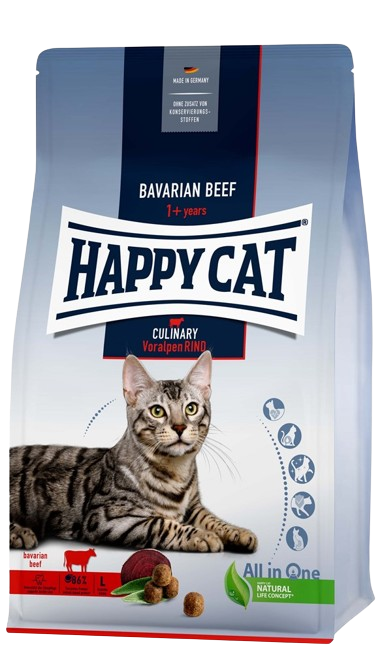 Happy Cat - Adult nötkött, 4 kg - Katt - Kattfoder & kattmat - Torrfoder till katt - ZOO.se