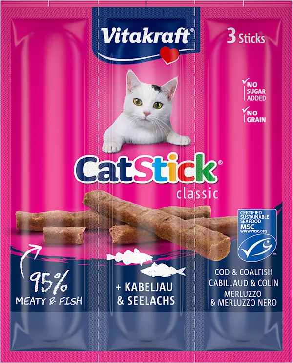 CatSticks Mini Torsk/Tunfisk