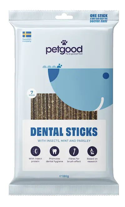 Dental Sticks med insektprotein