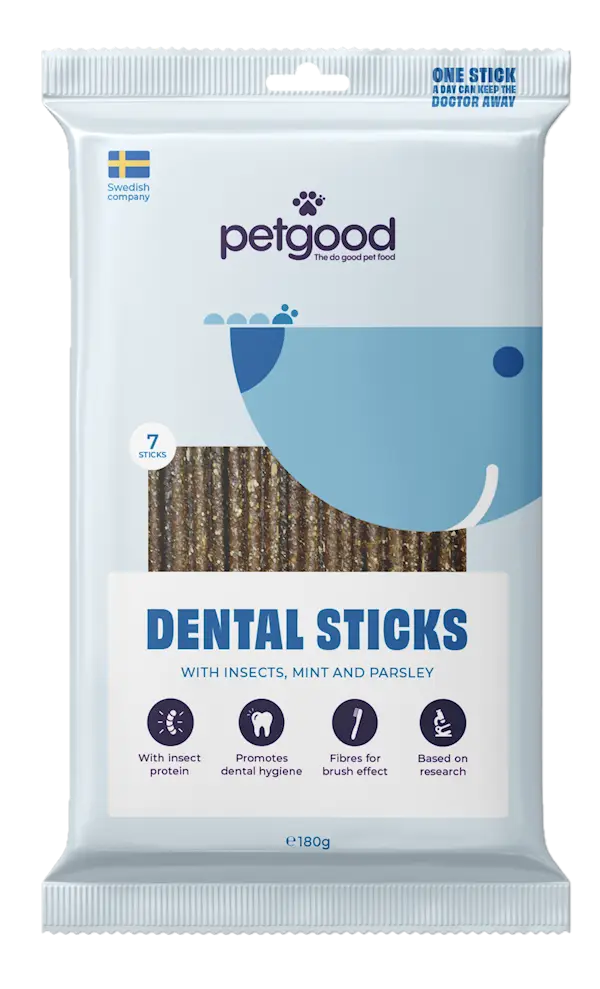 Dental Sticks med insektprotein