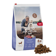 Mera Petfood Pure Sensitive Adult Mini Lammas Riisi 4 Kg ZOO fi