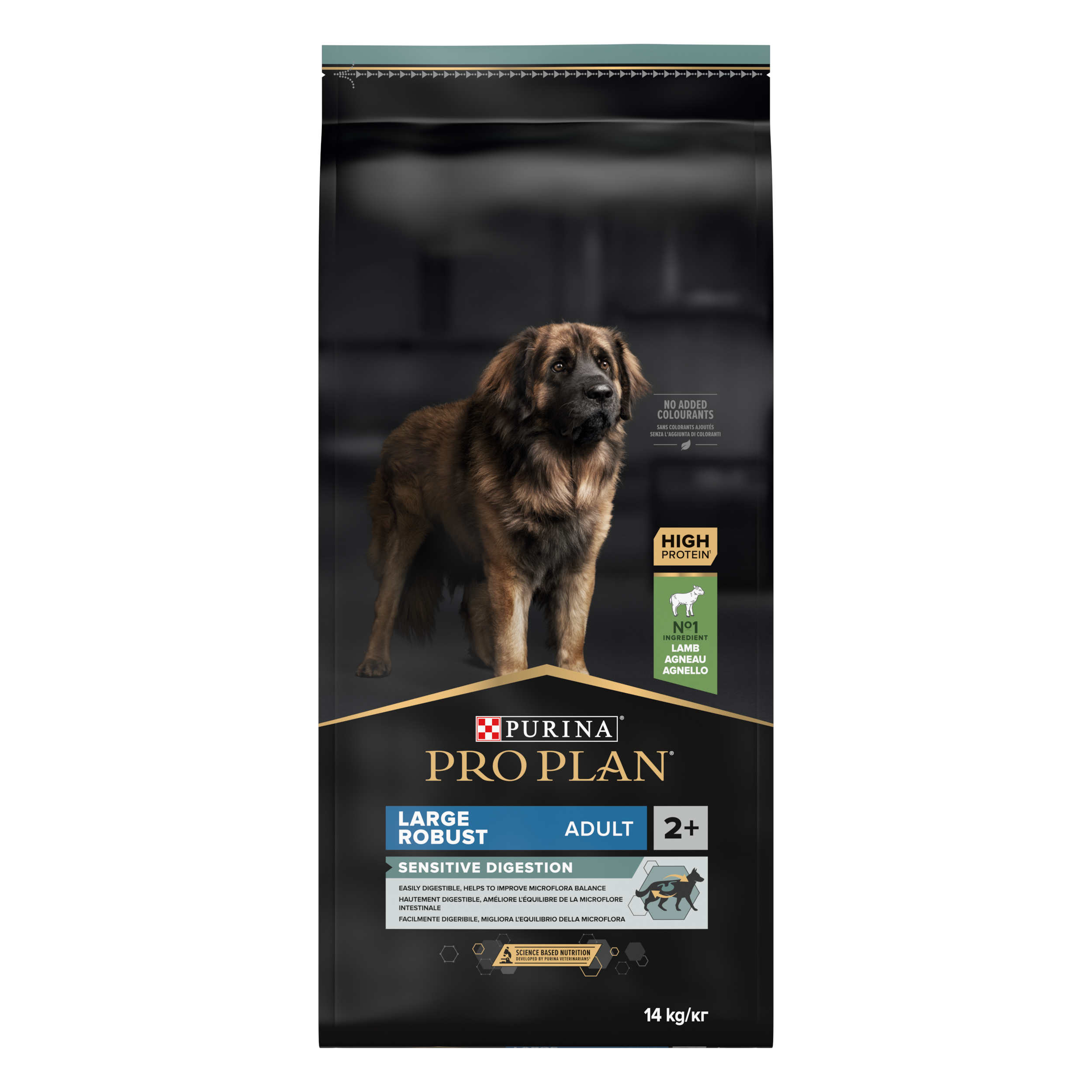 Purina Pro Plan - Large Robust Adult - SENSITIVE DIGESTION Lamm 14 kg - Hund - ZOO.se
