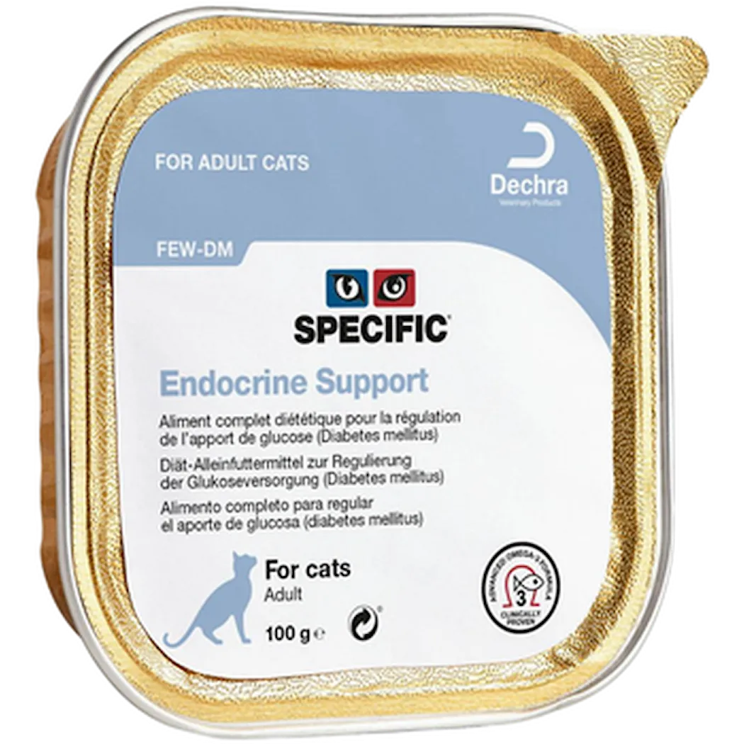 Cats FEW-DM Endocrine Support 100 g x 7 st