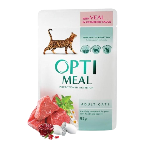 Adult & Senior Veal & Cranberry Våtfoder Till Katt 12 x 85 g