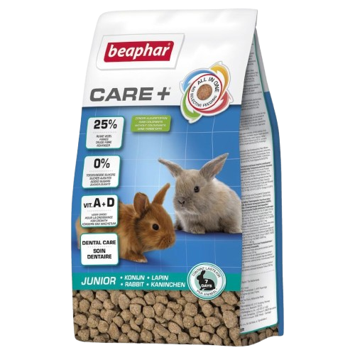 Beaphar - CARE+ Junior Kanin 1,5 kg - Smådjur - Smådjursfoder & Hö - Pellets - ZOO.se