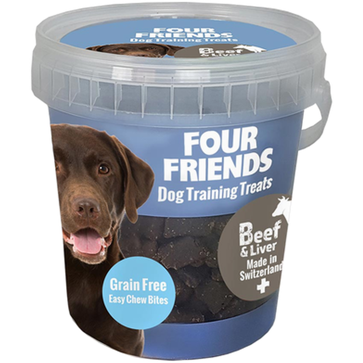 FourFriends - Hundetreningsgodbiter av oksekjøtt 400 g - Hund - Hundegodbiter & tyggebein - Naturlige godbiter for hund - ZOO.no