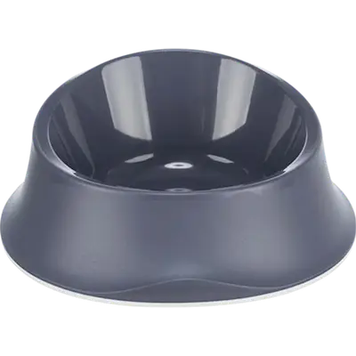 Plastic Bowl Non-Slip Rubber Ring Blue 0,65L