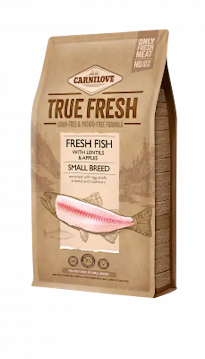 Carnilove Dog True Fresh Fish Adult Small Breed - Kuivaruoka pienille roduille 4 kg