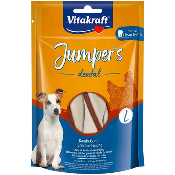 Dog Jumpers Dental Chicken Twisted Yellow 150 g