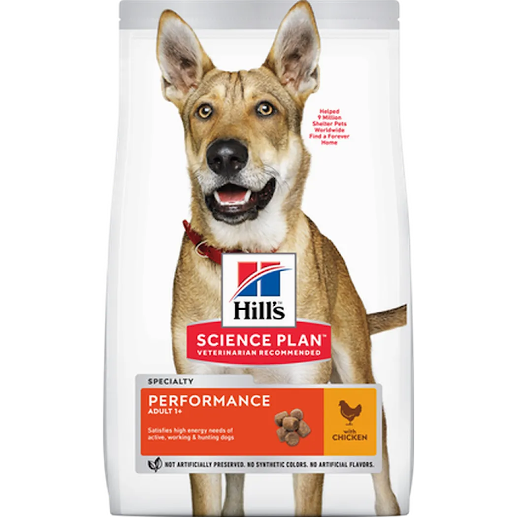 Hills Science Plan Adult Performance Chicken - Dry Dog Food 14 kg