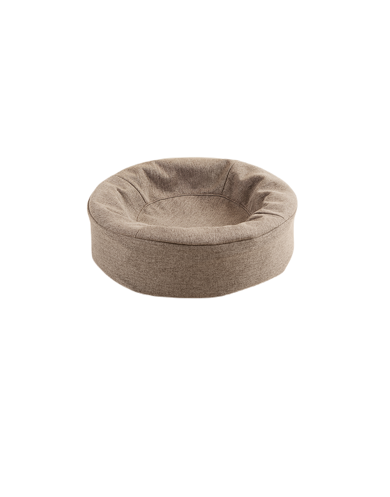 BiaBed - Biabädd Överdrag Rund Skanör Brun Nr 0 - 50 x 50 cm - Hund - ZOO.se