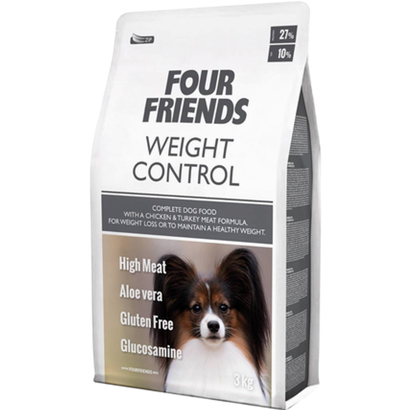 FourFriends - Dog Weight Control 12 kg - Hund - Hundmat & hundfoder - Torrfoder för hund - ZOO.se