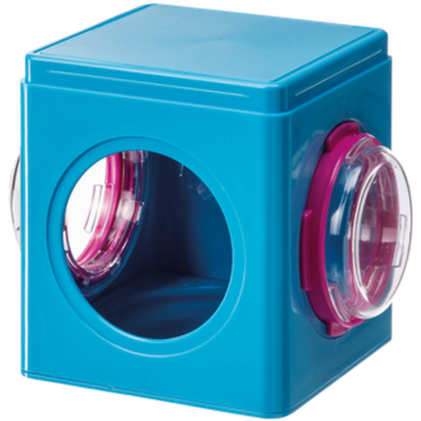 Ferplast - Tubline Cube Hamster Red 12,5 x 9,5 x 10,5 cm - Smådjur - Hus & Burinredning för smådjur - ZOO.se