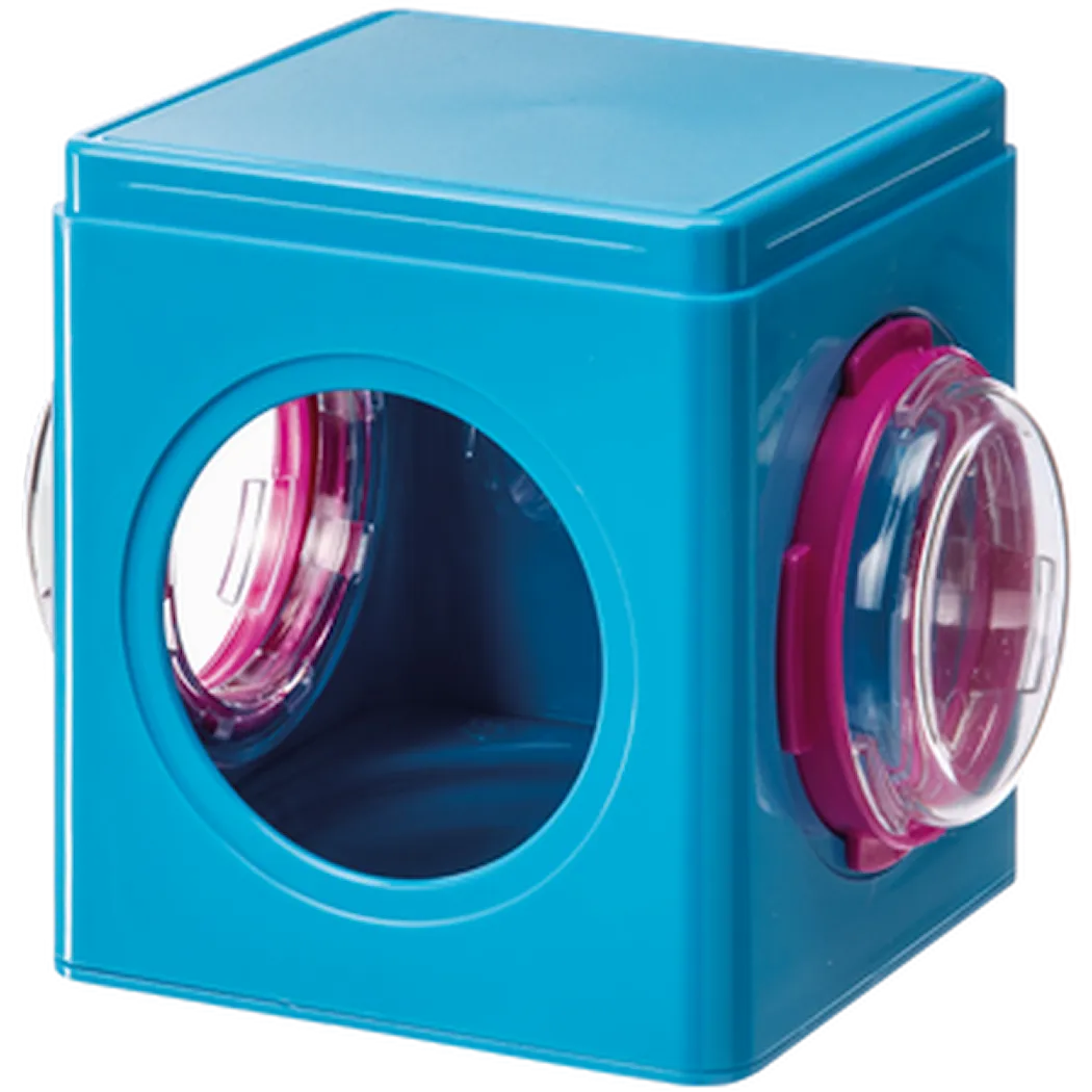 Ferplast Tubline Cube Hamster Red 12,5 x 9,5 x 10,5 cm