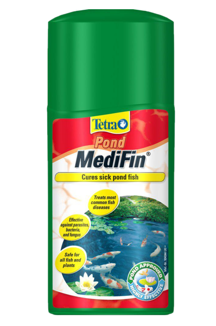 Tetra Pond Medifin 250 ml Universalmedicin För Damm