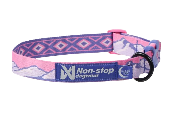 Non-Stop Dogwear - Trail quest collar Rachel Pohl edition S purple/pink - Hund - ZOO.se