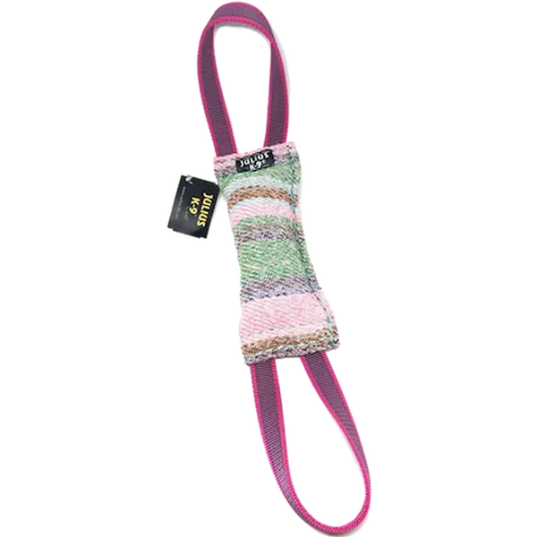 Bite Pad Cotton Tug Outside Sewn with 2 Handles Dog Training Accessory