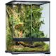 Glass Terrarium Natural Small/Tall - Advanced Reptile Habitat Transparent 45 x 45 x 60 cm