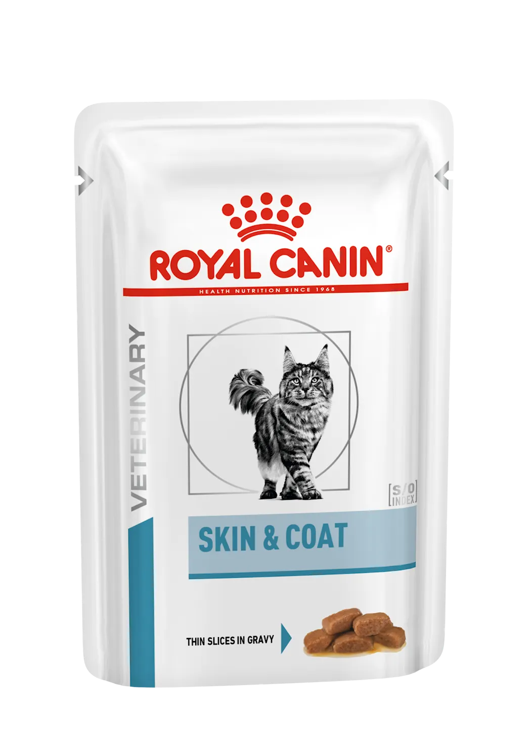 Royal Canin Veterinary Diets Cat Wet Cat Skin & Coat Formula 85 g x 12 stk - porsjonsposer